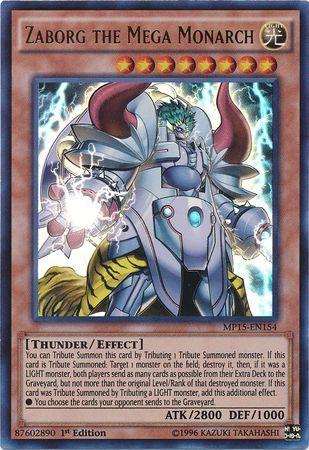 Zaborg the Mega Monarch MP15-EN154