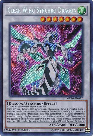 Clear Wing Synchro Dragon MP16-EN022
