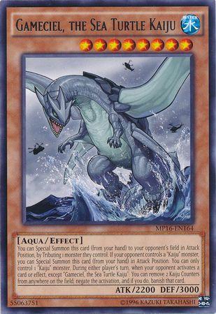 Gameciel, the Sea Turtle Kaiju MP16-EN164