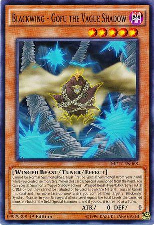 Blackwing - Gofu the Vague Shadow MP17-EN068