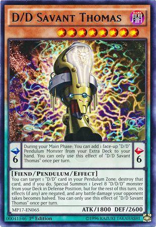 D/D Savant Thomas MP17-EN065