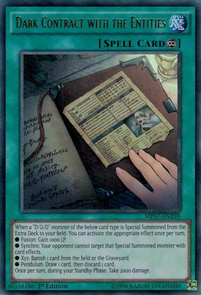 Dark Contract with the Entities MP17-EN239