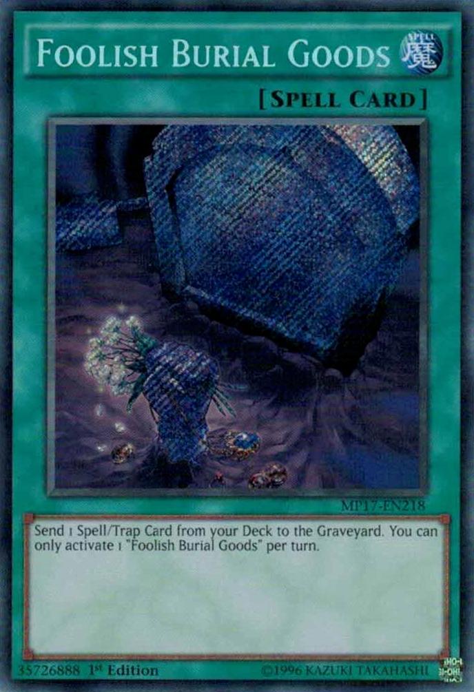 Foolish Burial Goods MP17-EN218