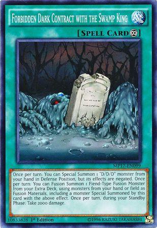 Forbidden Dark Contract with the Swamp King MP17-EN099