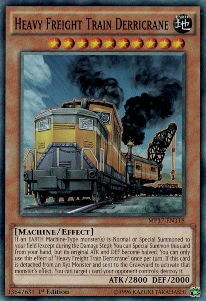Heavy Freight Train Derricrane MP17-EN118