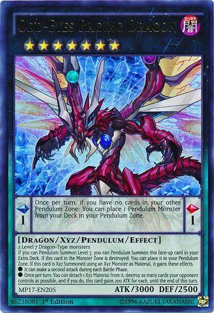 Odd-Eyes Raging Dragon MP17-EN205