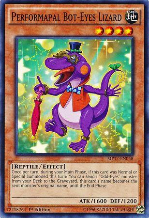 Performapal Bot-Eyes Lizard MP17-EN058