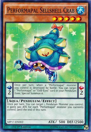 Performapal Sellshell Crab MP17-EN002