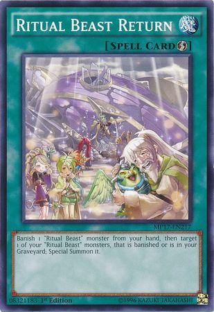 Ritual Beast Return MP17-EN217