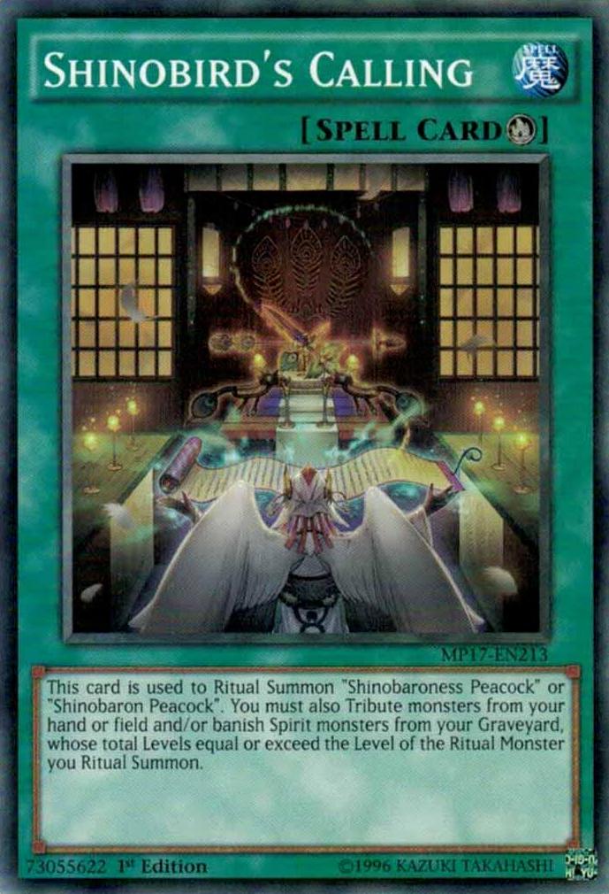 Shinobird's Calling MP17-EN213