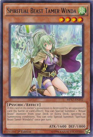 Spiritual Beast Tamer Winda MP17-EN192