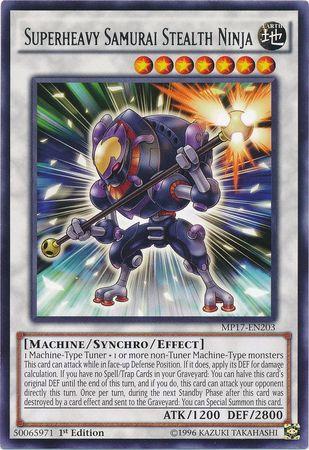 Superheavy Samurai Stealth Ninja MP17-EN203