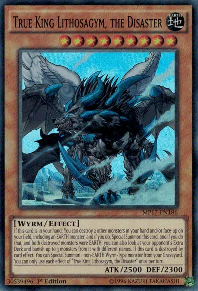 True King Lithosagym, the Disaster MP17-EN186