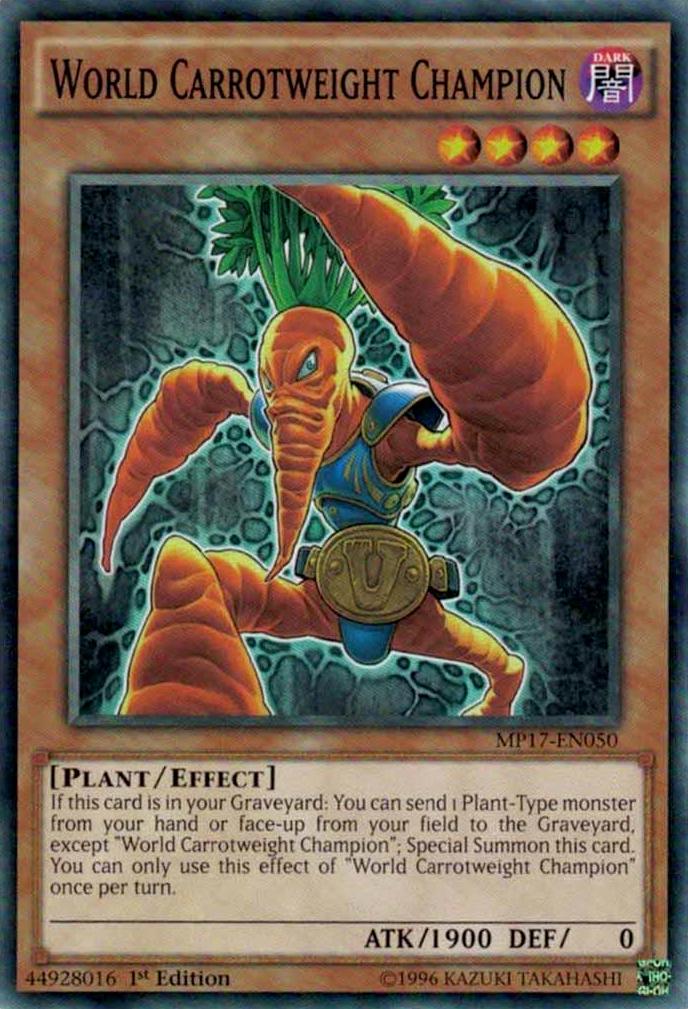 World Carrotweight Champion MP17-EN050