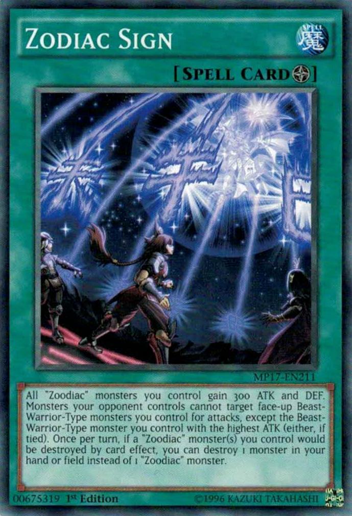 Zodiac Sign MP17-EN211
