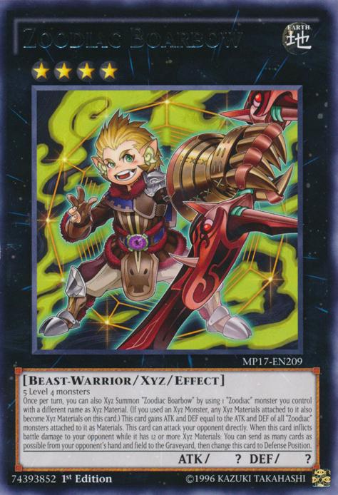 Zoodiac Boarbow MP17-EN209