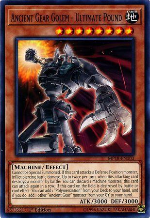 Ancient Gear Golem - Ultimate Pound MP18-EN103