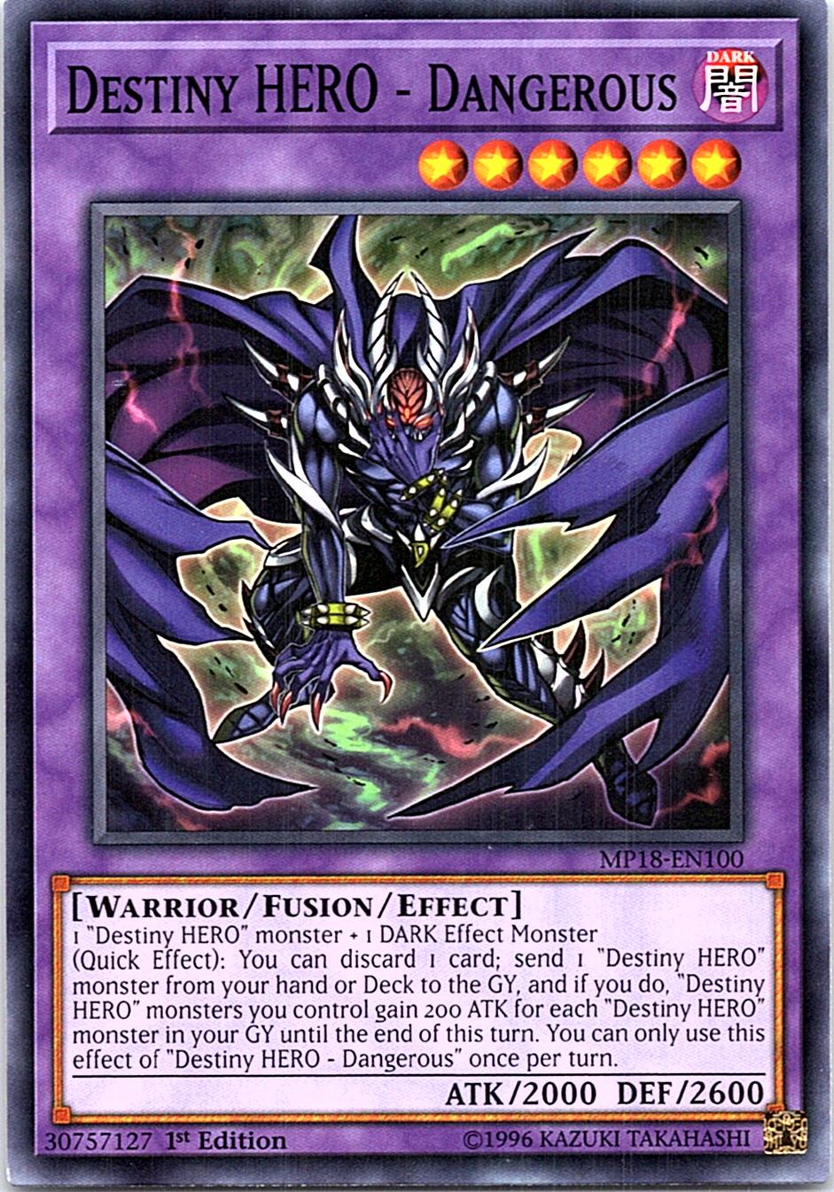 Destiny HERO - Dangerous MP18-EN100