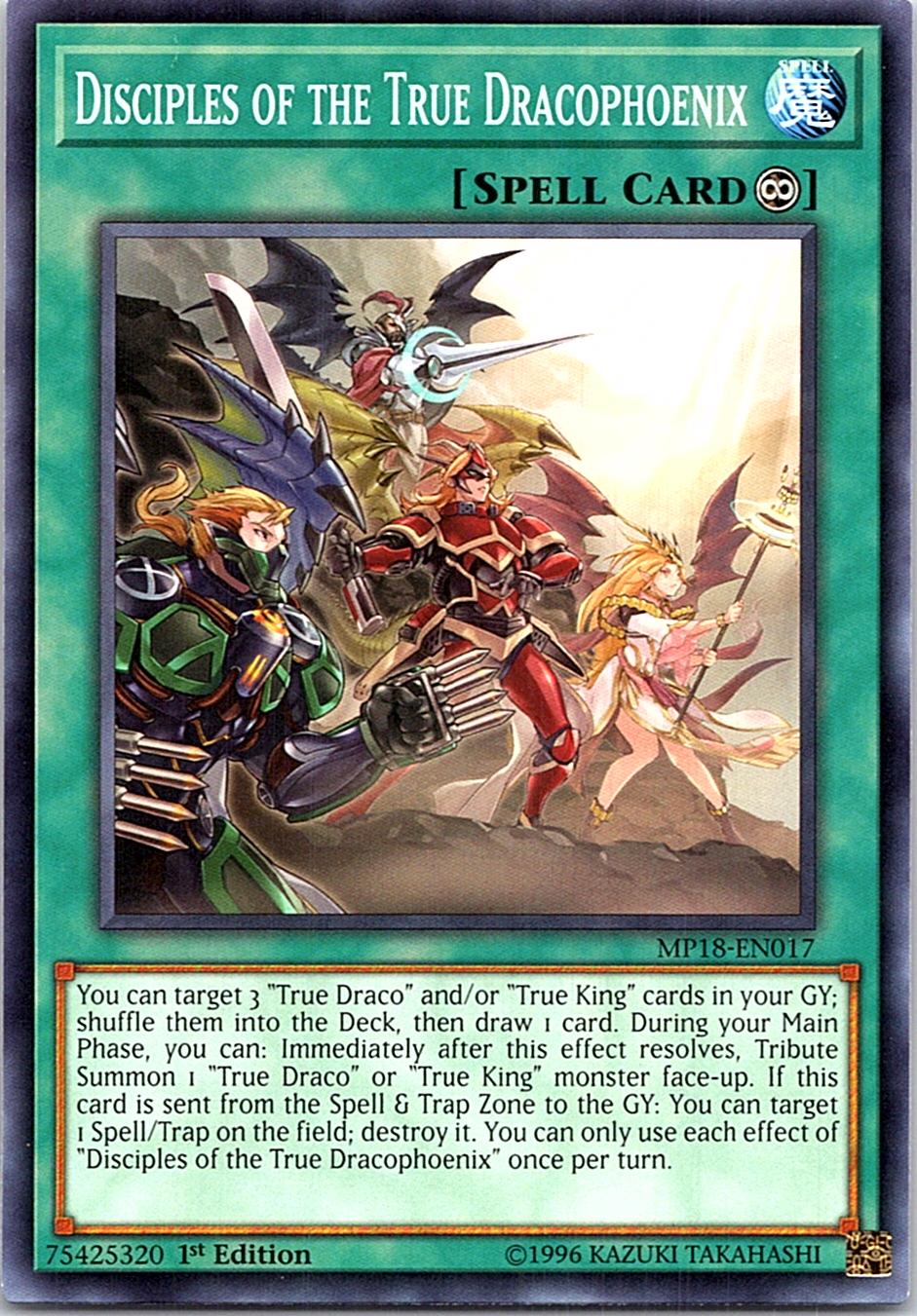 Disciples of the True Dracophoenix MP18-EN017