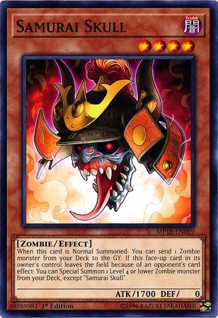 Samurai Skull MP18-EN089