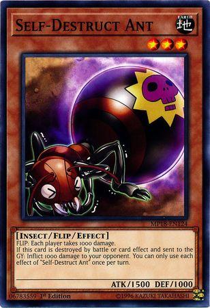 Self-Destruct Ant MP18-EN124