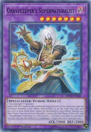 Gravekeeper's Supernaturalist MP19-EN181