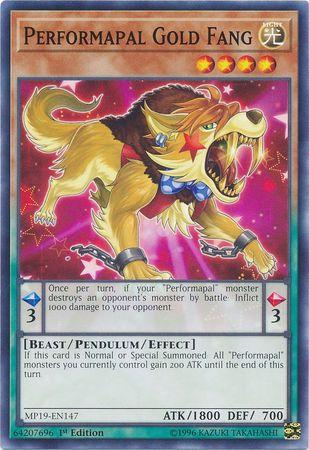 Performapal Gold Fang MP19-EN147