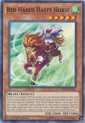 Red Hared Hasty Horse MP19-EN017