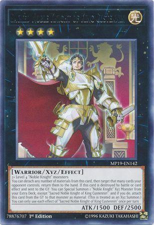Sacred Noble Knight of King Custennin MP19-EN142