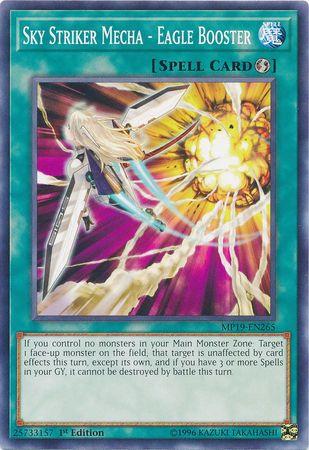 Sky Striker Mecha - Eagle Booster MP19-EN265