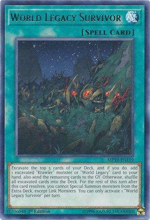 World Legacy Survivor MP19-EN119