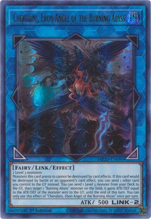 Cherubini, Ebon Angel of the Burning Abyss MP20-EN096
