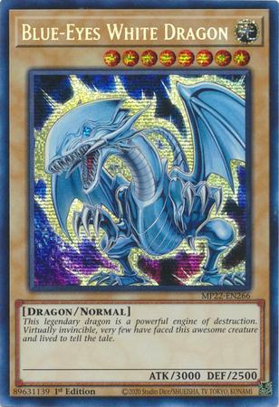 Blue-Eyes White Dragon MP22-EN266