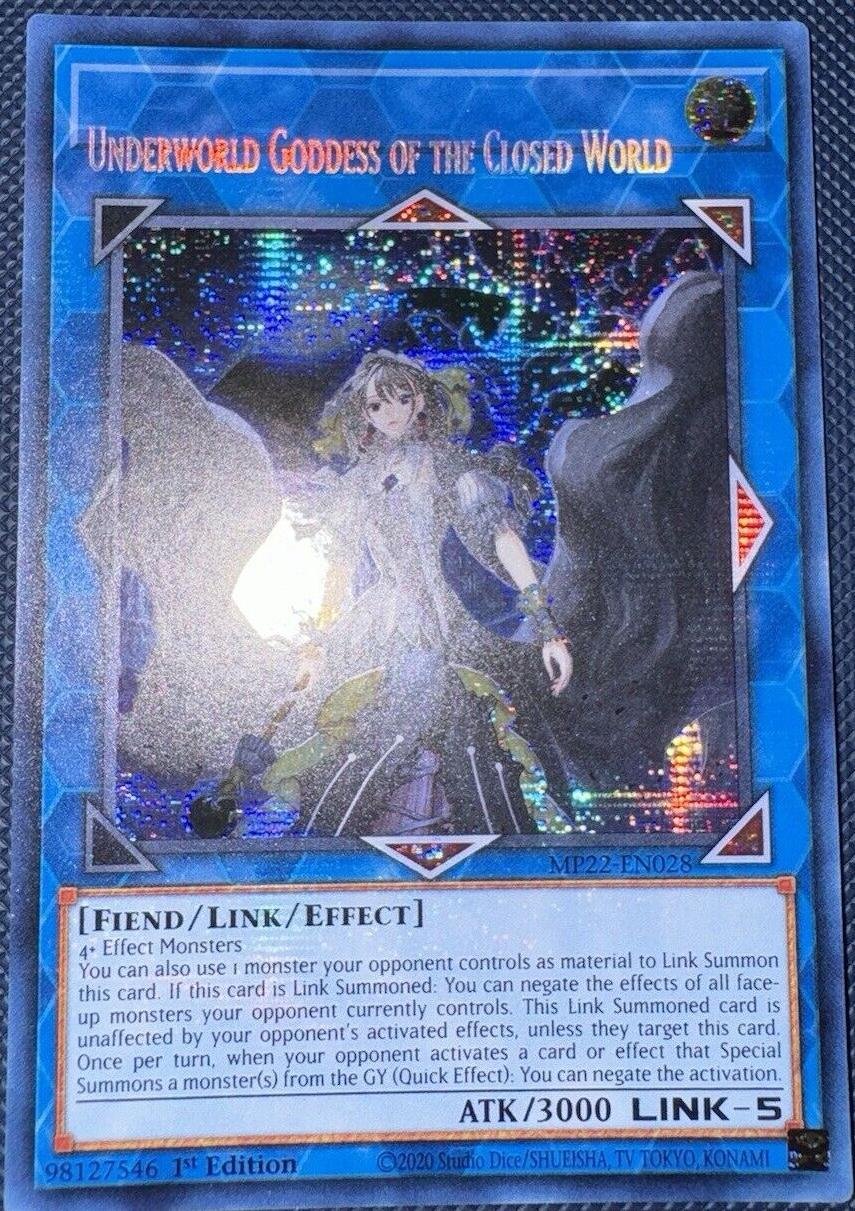 Underworld Goddess Of The Closed World [Misprint] MP22-EN028