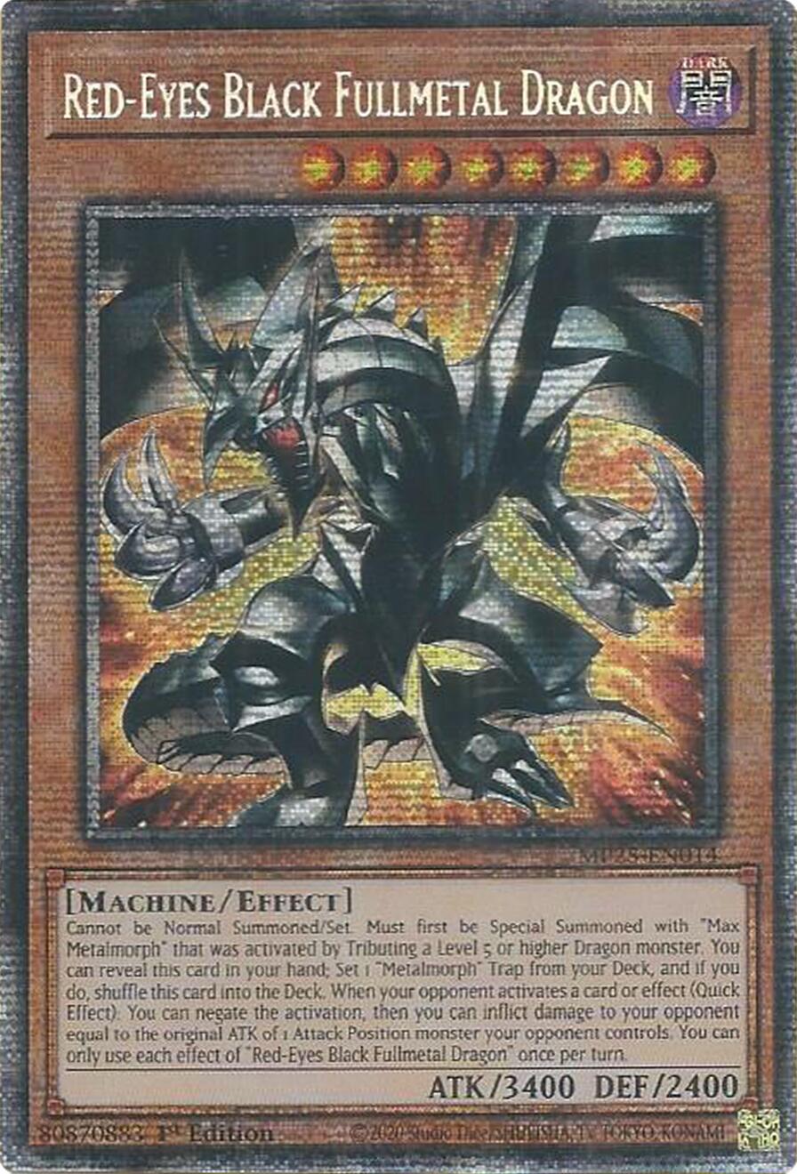 Red-Eyes Black Fullmetal Dragon MP25-EN014