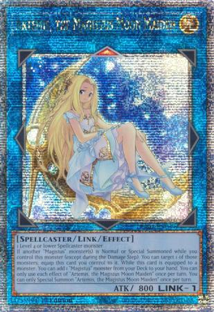Artemis, the Magistus Moon Maiden [Quarter Century Secret Rare] RA01-EN049
