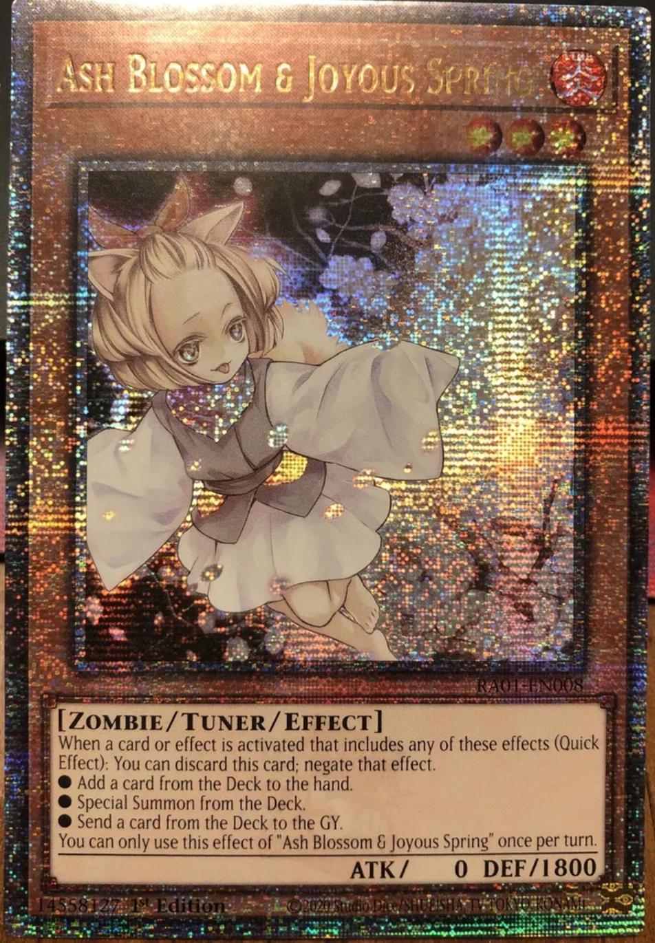 Ash Blossom & Joyous Spring [Quarter Century Secret Rare] RA01-EN008