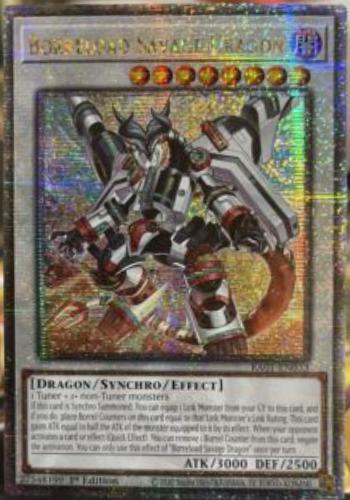Borreload Savage Dragon [Quarter Century Secret Rare] RA01-EN033