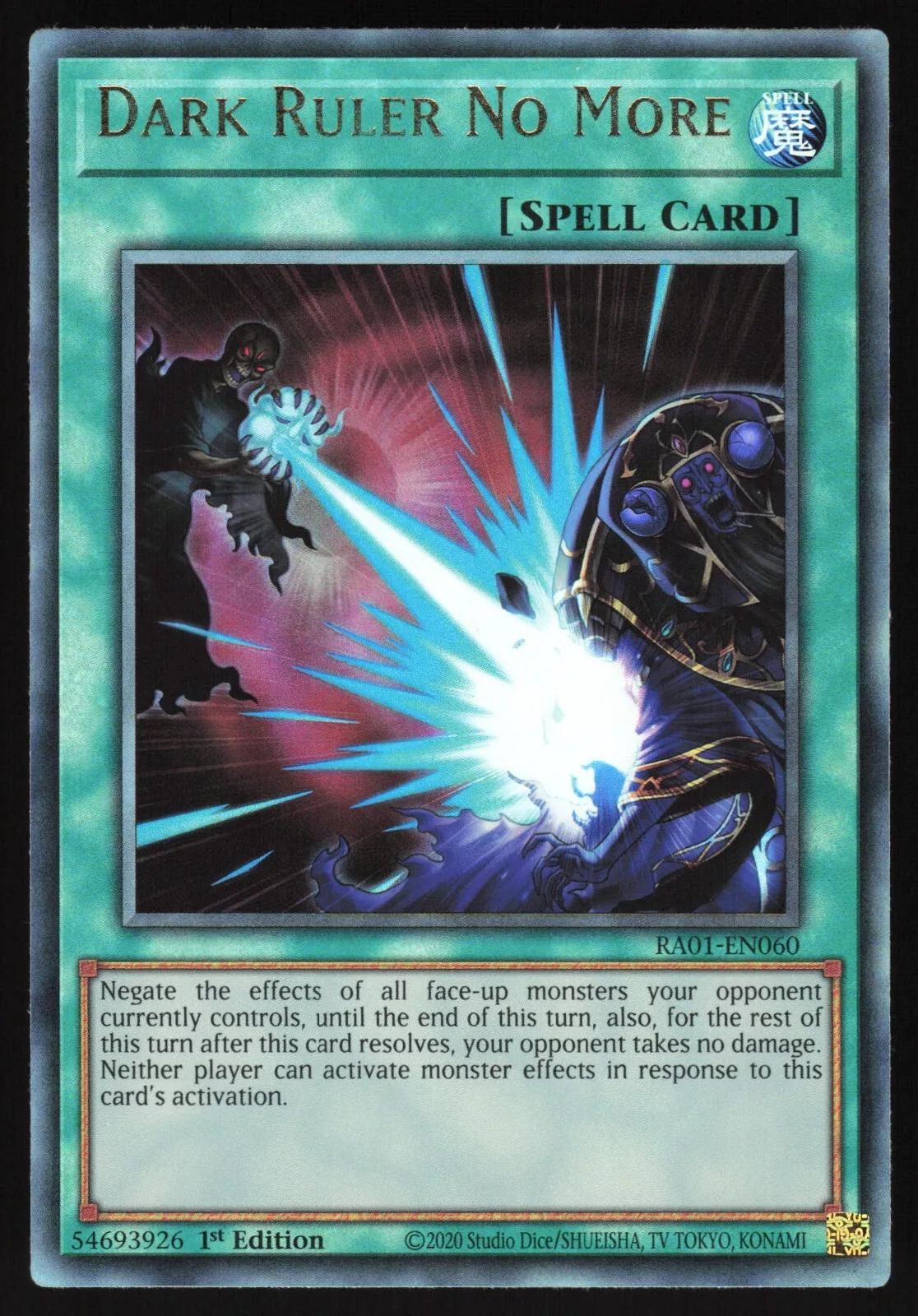 Dark Ruler No More [Misprint] RA01-EN060