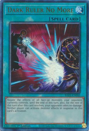 Dark Ruler No More [Ultimate Rare] RA01-EN060