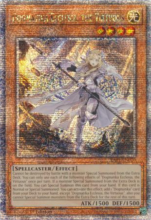 Dogmatika Ecclesia, the Virtuous [Quarter Century Secret Rare] RA01-EN020