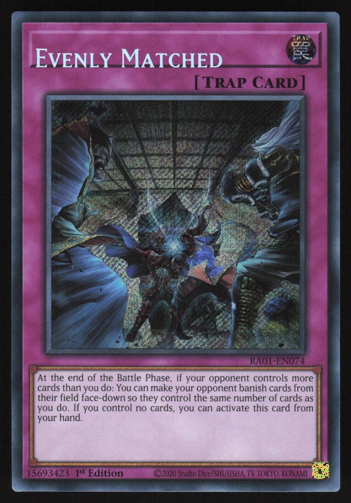 Evenly Matched [Misprint] RA01-EN074