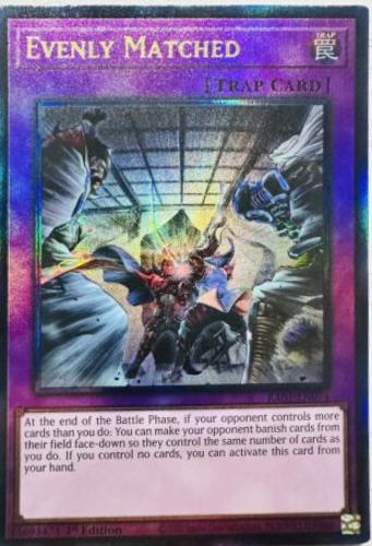 Evenly Matched [Ultimate Rare] RA01-EN074