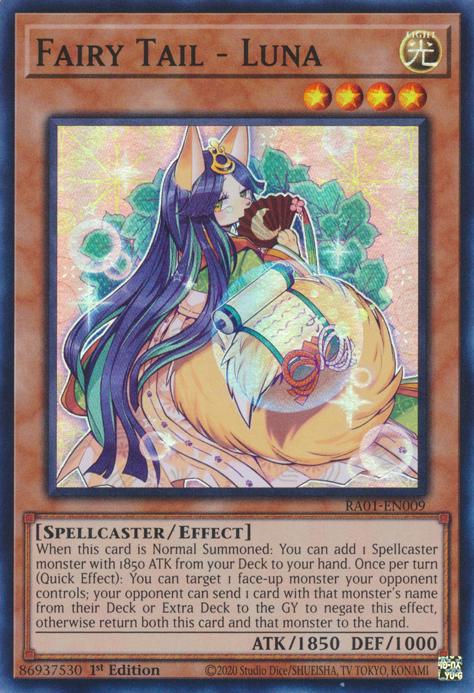 Fairy Tail - Luna [Quarter Century Secret Rare] RA01-EN009