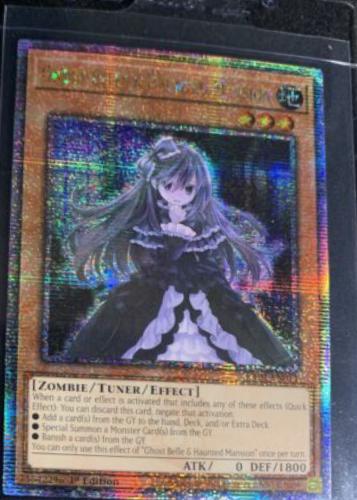Ghost Belle & Haunted Mansion [Quarter Century Secret Rare] RA01-EN011