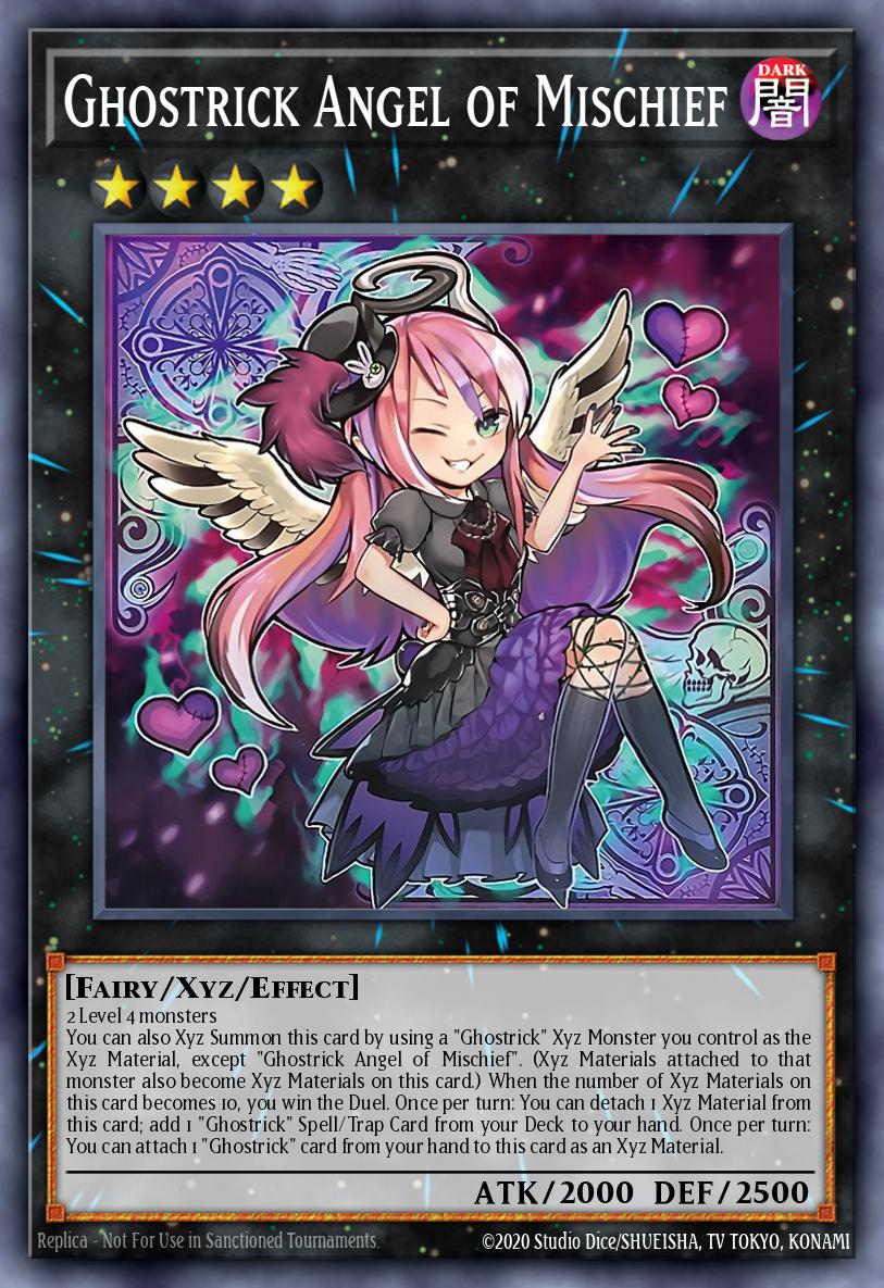 Ghostrick Angel of Mischief [Quarter Century Secret Rare] RA01-EN036