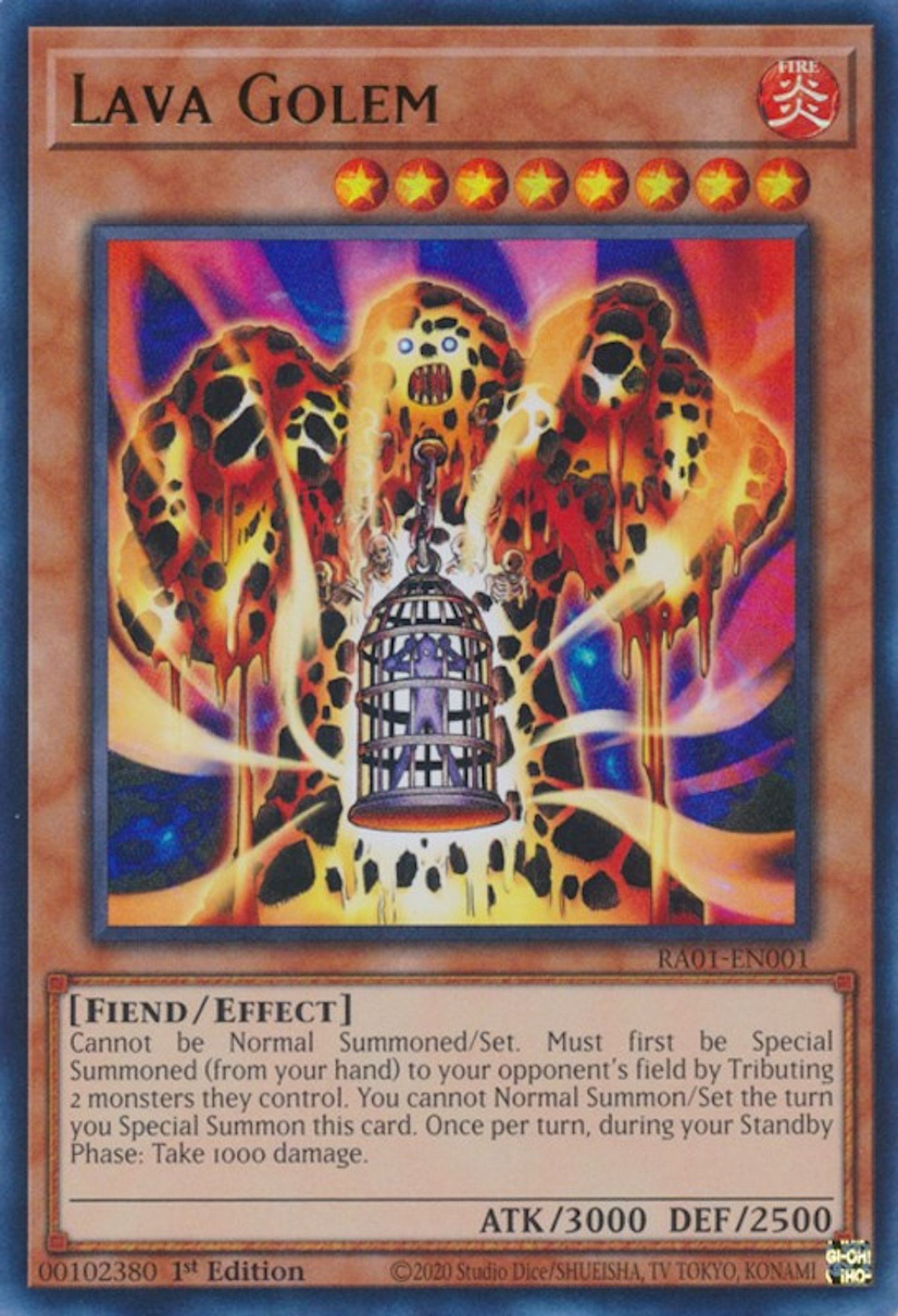 Lava Golem [Collector's Rare] RA01-EN001