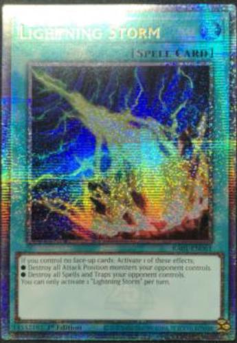Lightning Storm [Quarter Century Secret Rare] RA01-EN061
