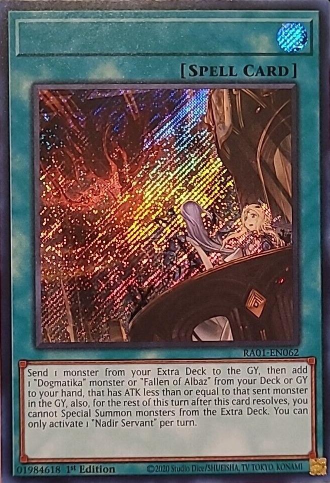 Nadir Servant [Misprint] RA01-EN062