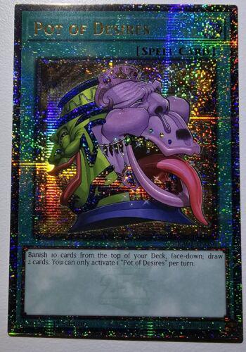Pot of Desires [Quarter Century Secret Rare] RA01-EN056